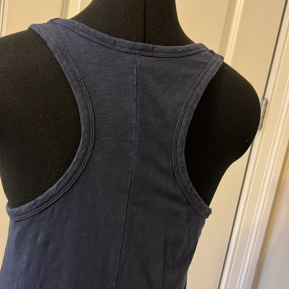 J. CREW Tank Dress High Low Racerback - Picture 3 of 8
